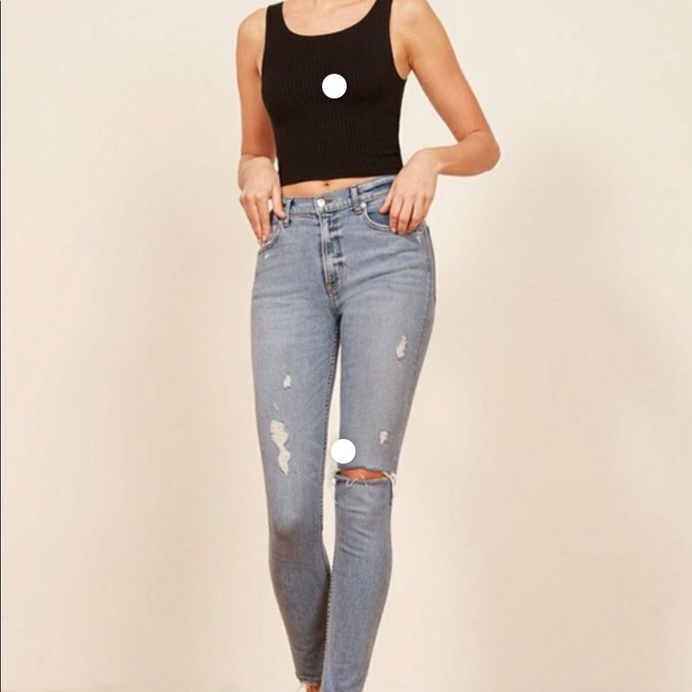 Reformation High & Skinny Jeans